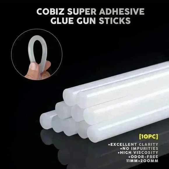 Hot Glue Gun High Temp-Cobiz Full Size (Not Mini) 60/100W Dual Power Heavy Duty, - Picture 4 of 10